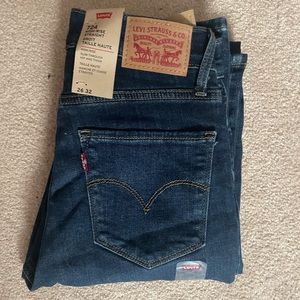 Levi’s 724 hight waisted straight